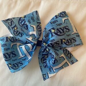 Tampa Bay Rays - Blue Kids Hair Bow